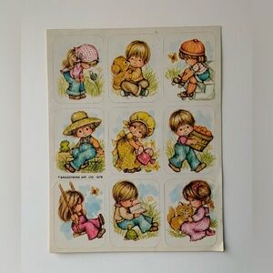 Vintage Brandywine Art Stickers